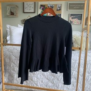 *Never Worn* Black Long Sleeve Top
